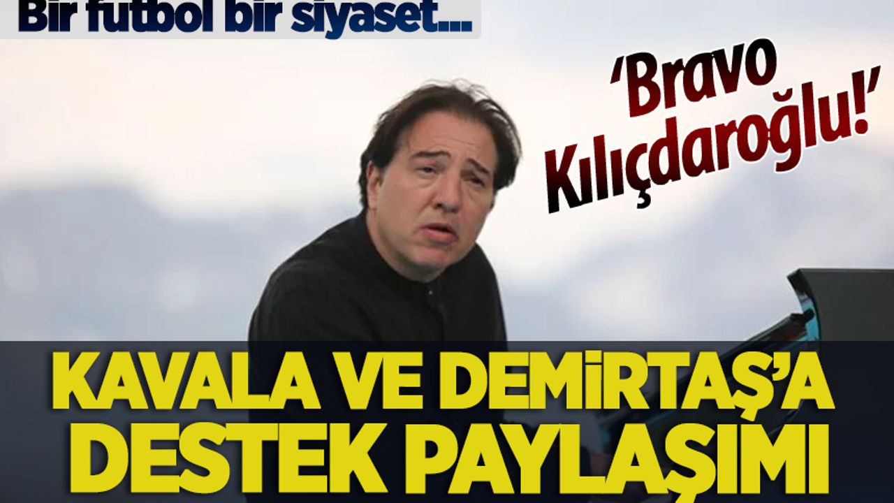 Fazıl Say, Kılıçdaroğlu'na destek çıktı: Demirtaş ve Kavala mesajı