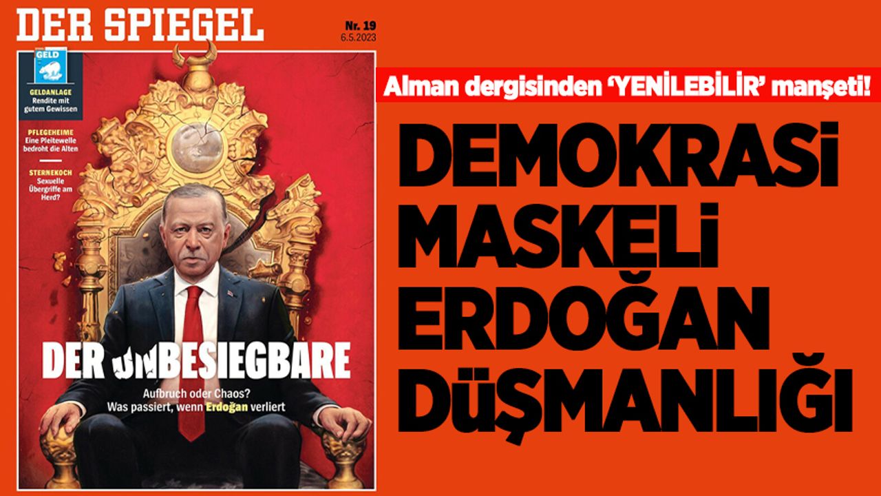 Almanya'da demokrasi maskeli çirkin propaganda! Erdoğan'ı hedef alıp, sandığa davet ettiler