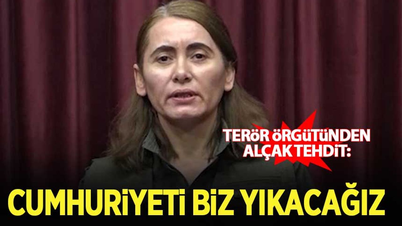 Terör örgütü PKK'dan alçak tehdit: Cumhuriyeti biz yıkacağız!