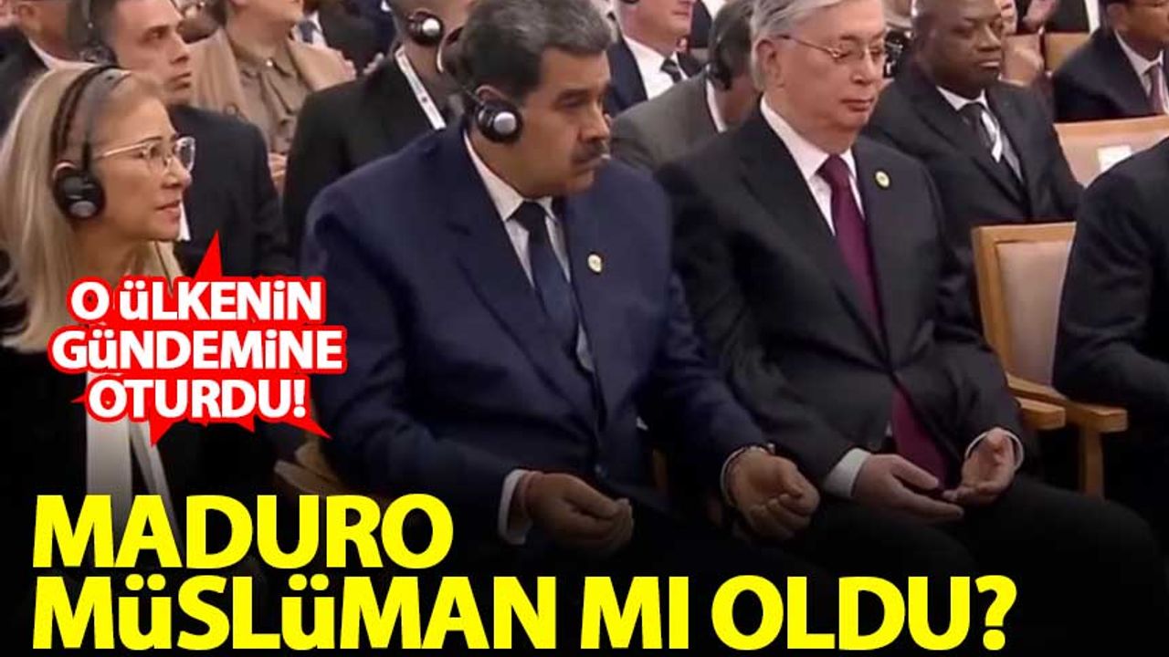 Maduro, Müslüman mı oldu? O ülkenin gündemine oturdu...