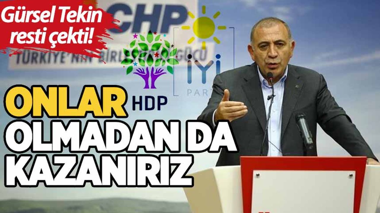 CHP'den yerel seçim resti! 'Tek gireceğiz'