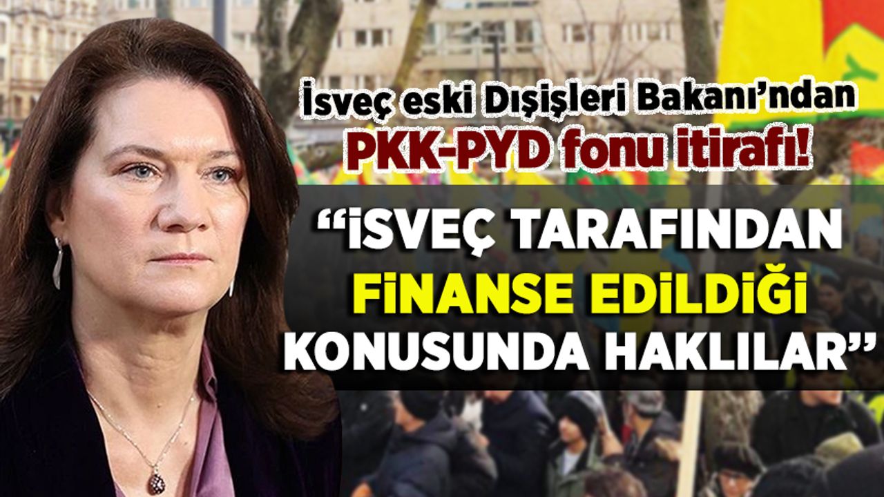 Eski bakan açıkladı! İsveç'ten bomba 'PKK fonu' itirafı