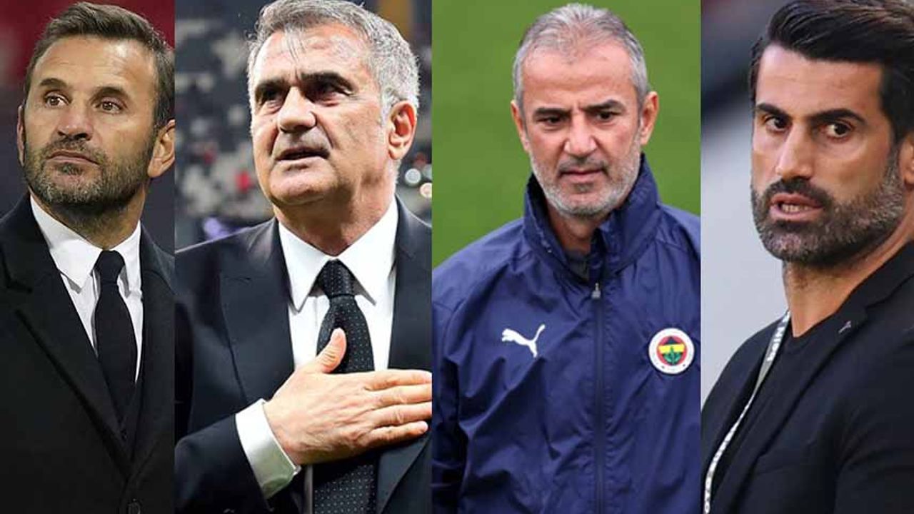 Trendyol Süper Lig'de 'yerli hoca' hegemonyası