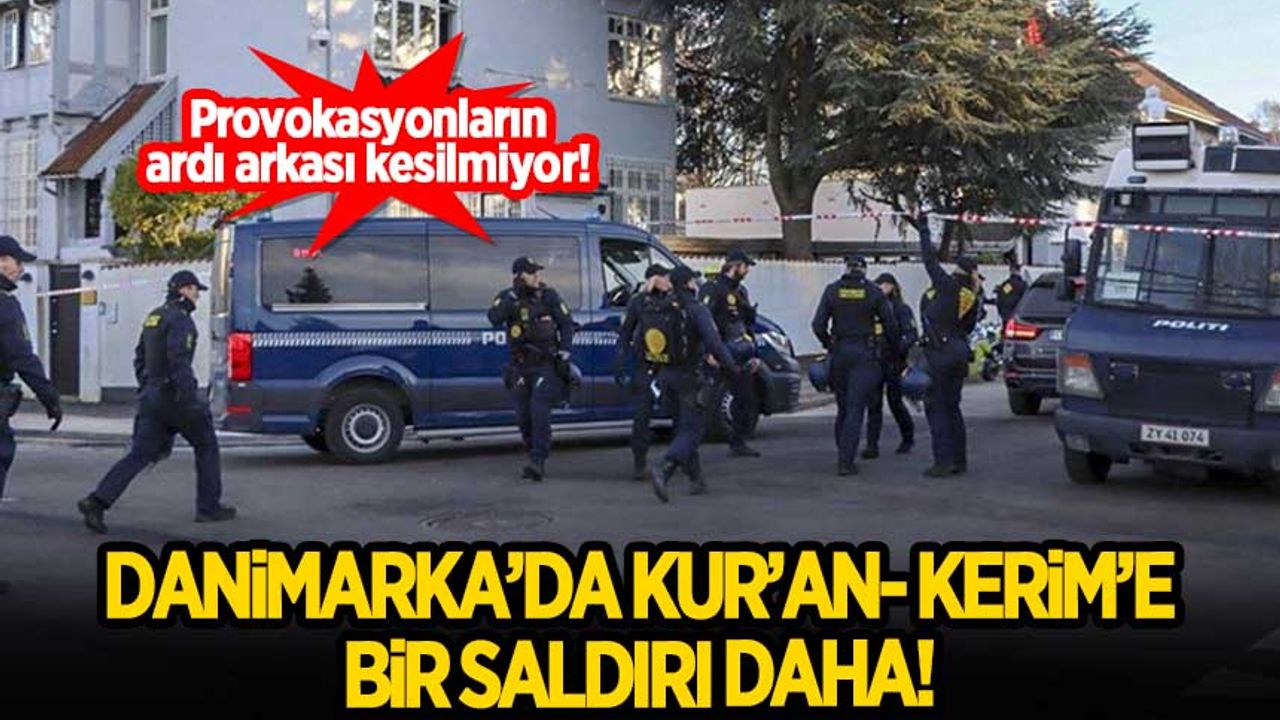 Danimarka da Kur an ı Kerim e bir saldırı daha Habervakti son