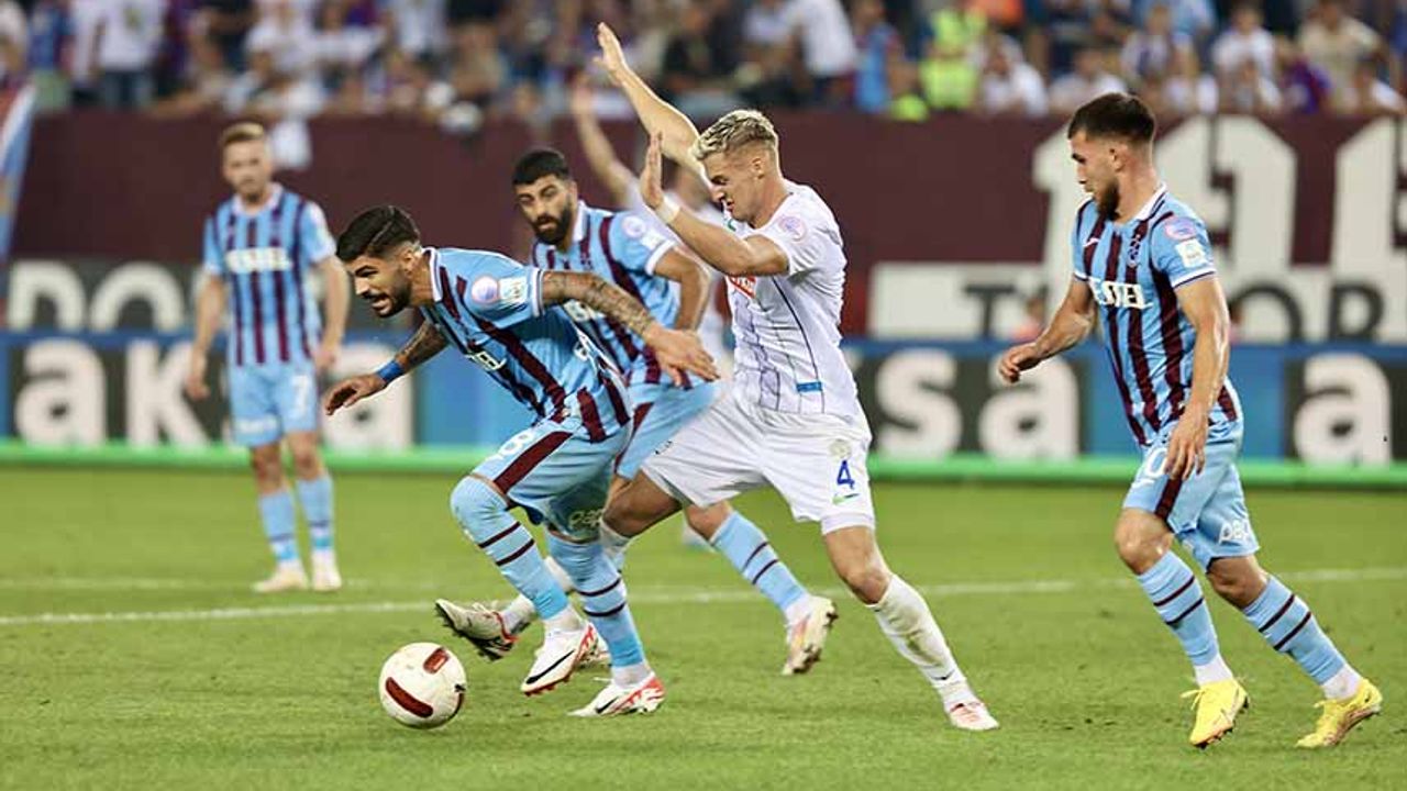 Trabzonspor, evinde Çaykur Rizespor'a mağlup oldu