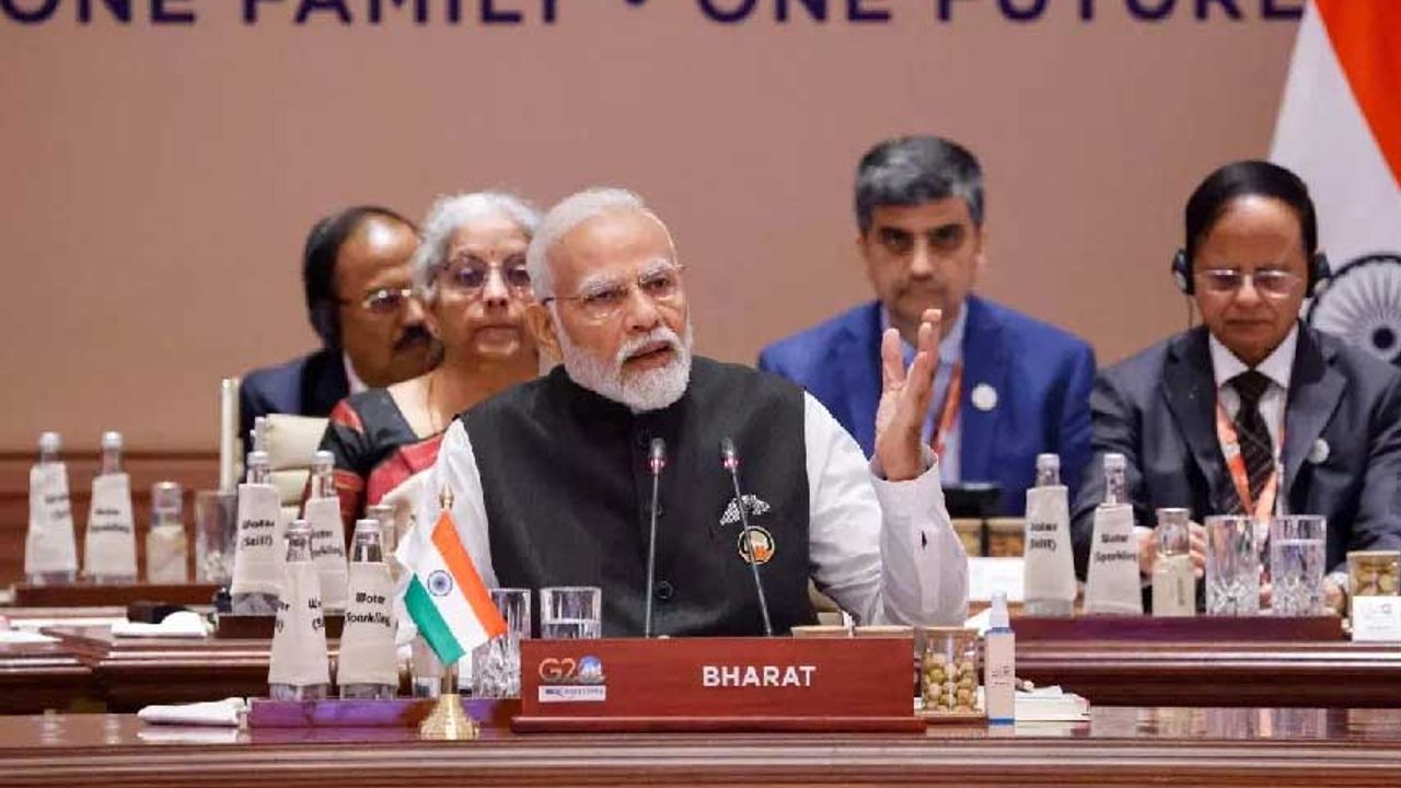 Hindistan, G20'ye yeni adıyla katıldı
