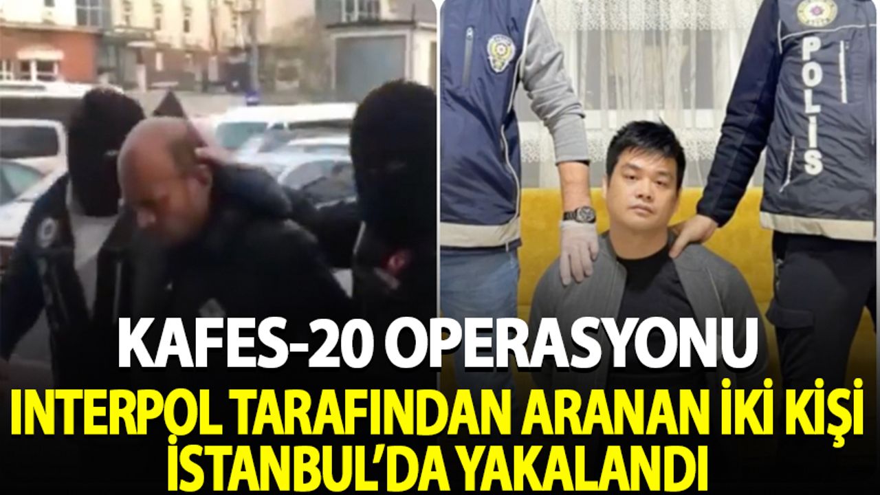 Kırmızı bültenle aranan 2 yabancı uyruklu İstanbul'da gözaltına alındı