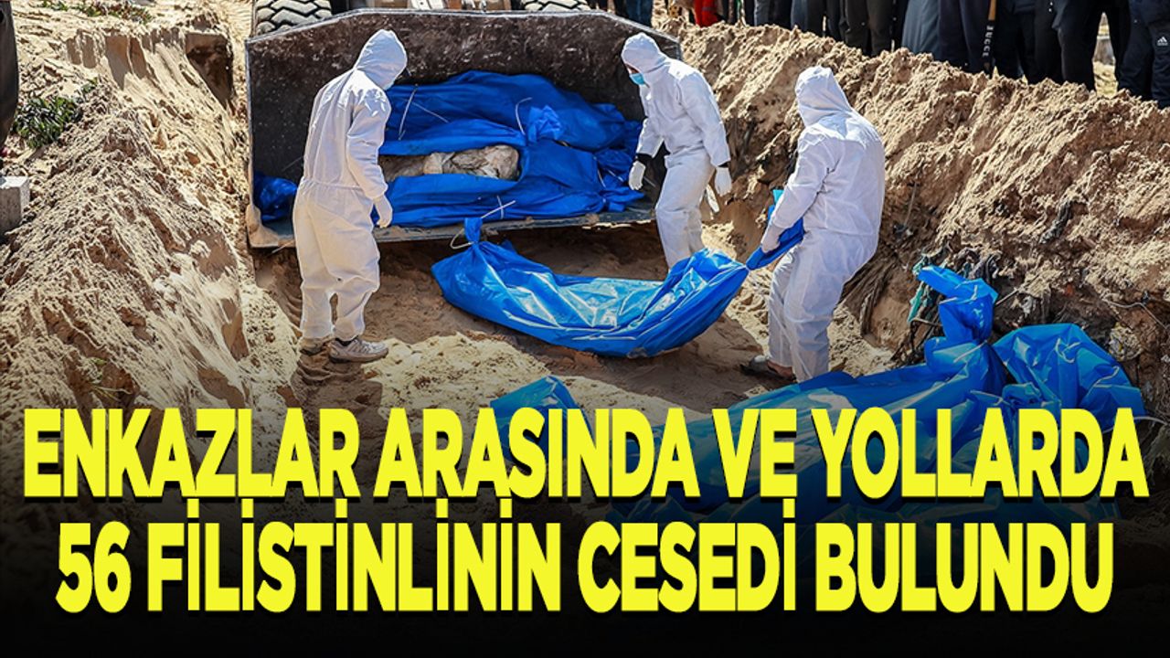 Enkazlar Arasında Ve Yollarda 56 Filistinlinin Cesedi Bulundu ...