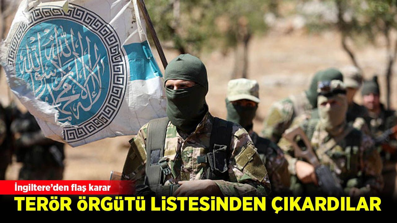 İngiltere, Heyet Tahrir Şam'ı "terör örgütü" listesinden çıkardığını duyurdu