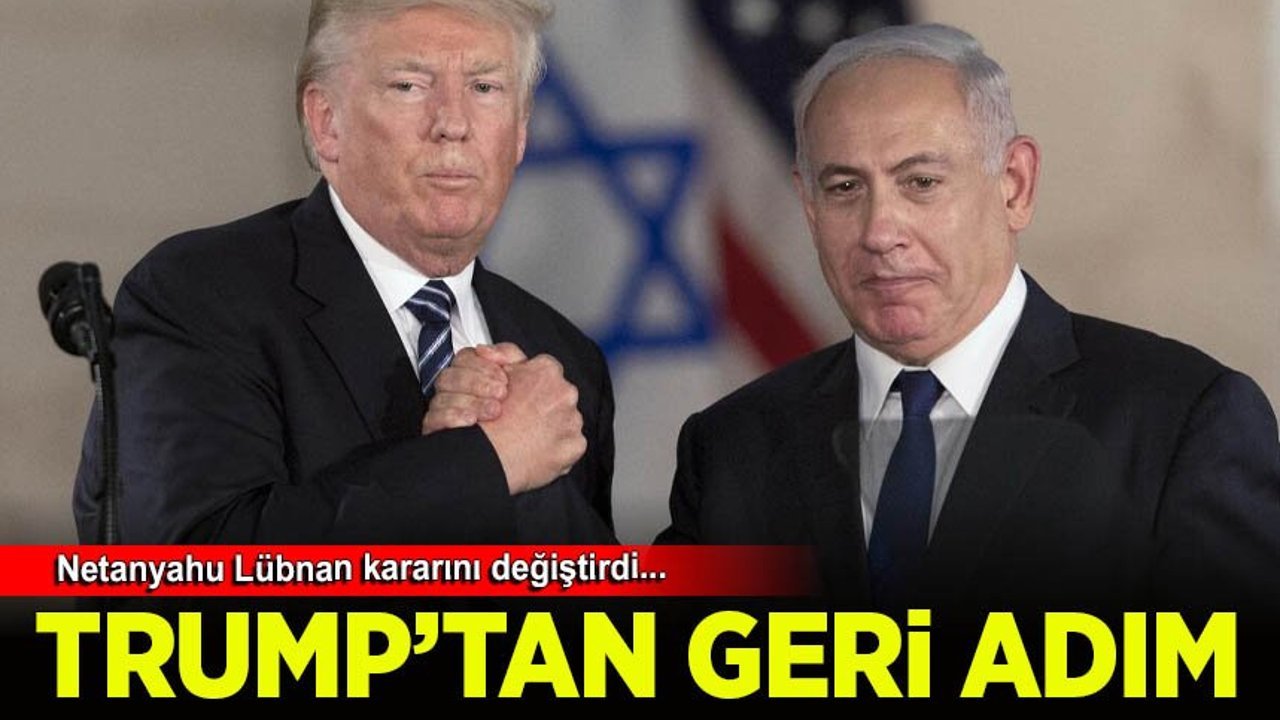 Trump’tan ateşkes geri adımı: Netanyahu görüşmesi sonrası Lübnan kararı değişti
