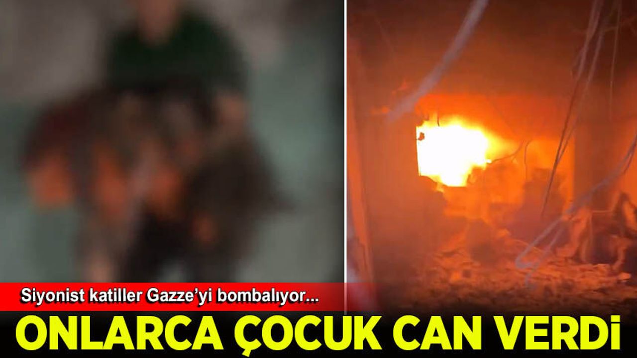 İsrail Gazze’de katliamlar gerçekleştiriyor!