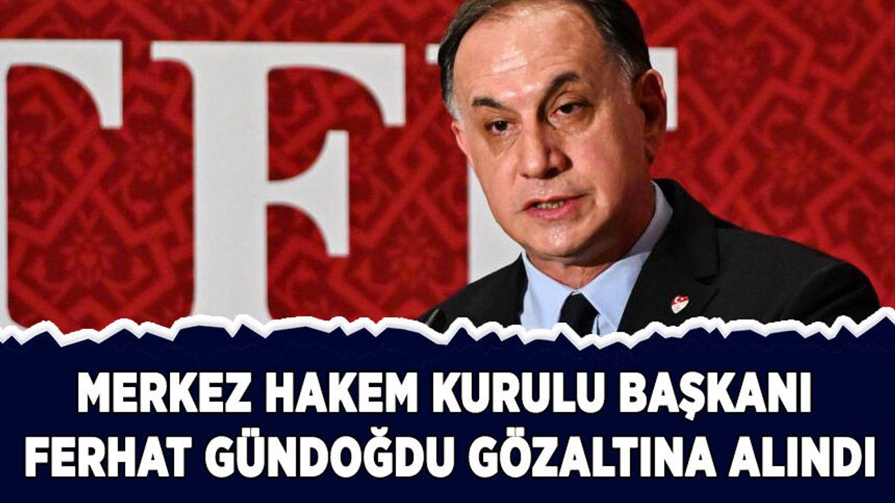 MHK Başkanı Gündoğdu gözaltına alındı