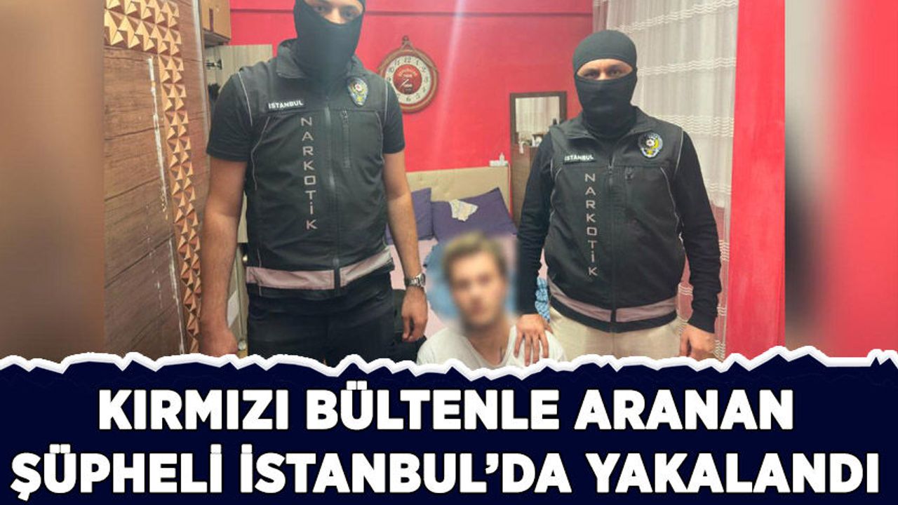 Moldova'nın kırmızı bültenle aradığı şüpheli İstanbul'da yakalandı