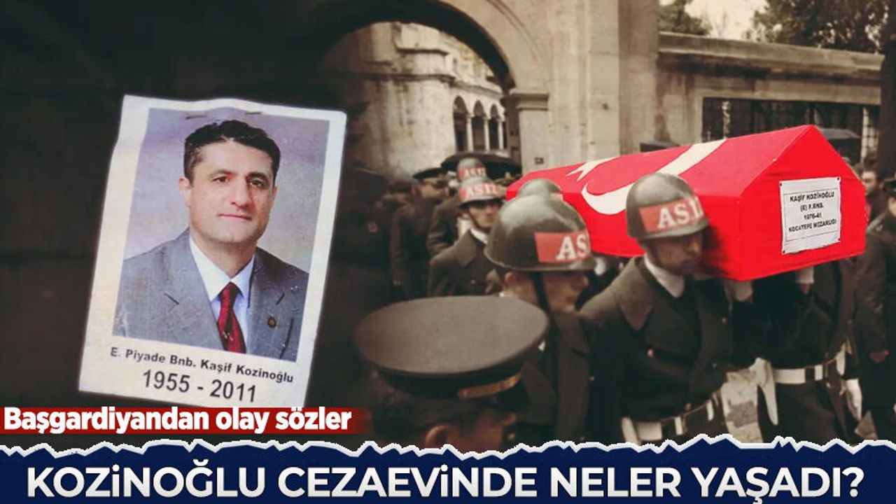 Kaşif Kozinoğlu'nun cezaevinde yaşadıkları ortaya çıktı: Bana kumpas kurdular!