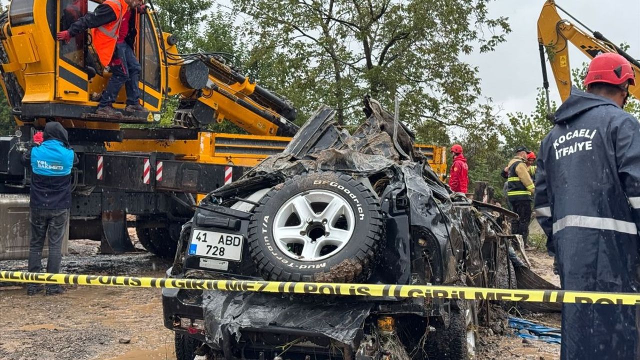 Kocaeli'de sağanak sonucu kaybolan kişinin cesedi bulundu
