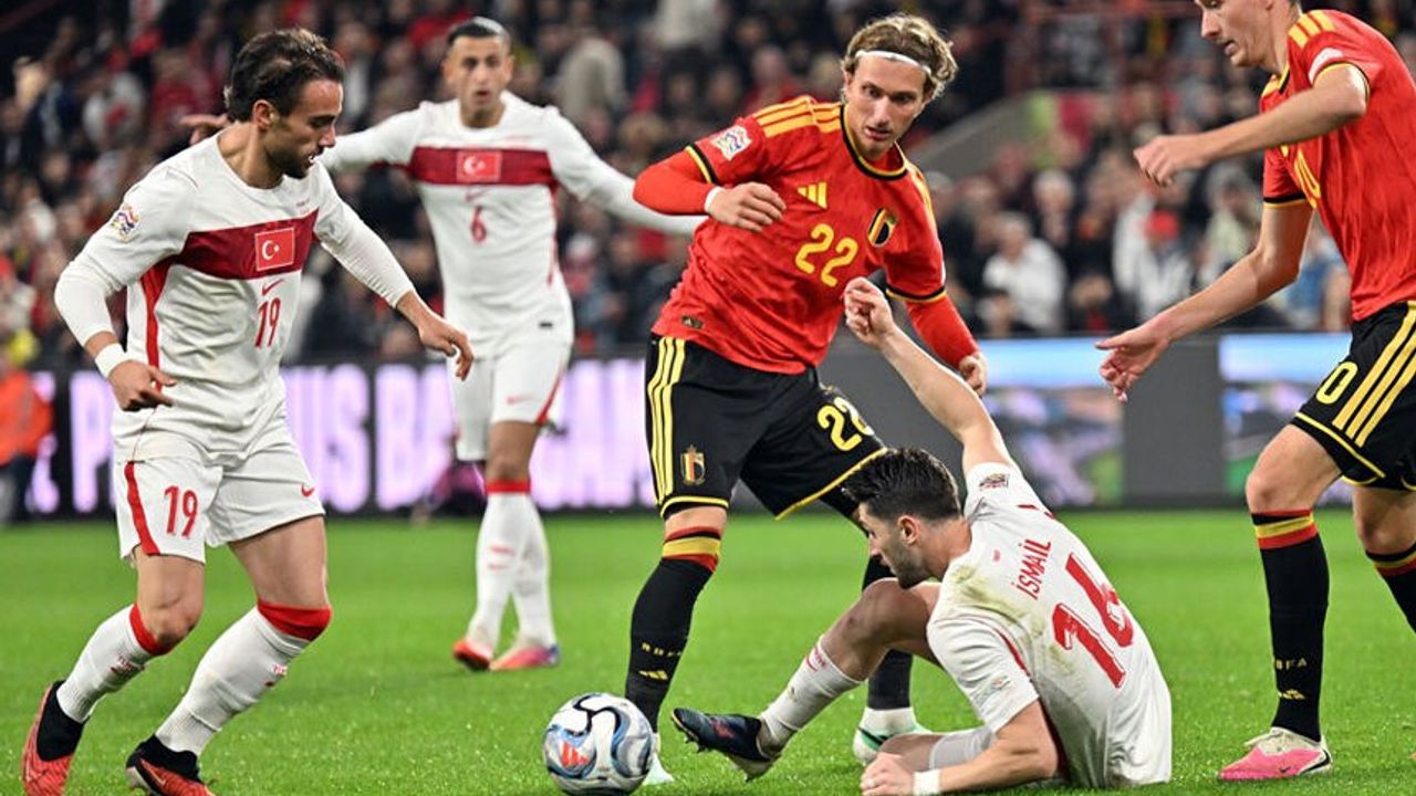 A Milli Takım Belçika'da dağıldı: Uluslar Ligi'nde 3'te 0!