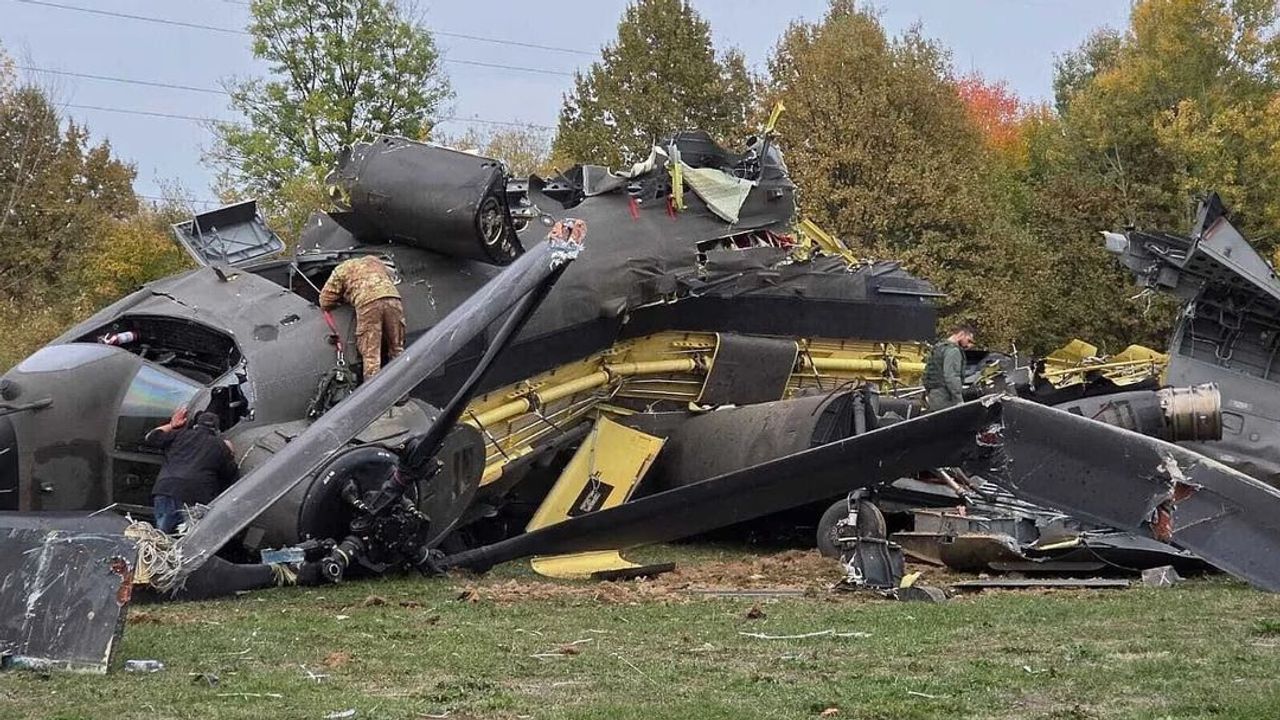 Bosna Hersek'te EUFOR'a ait helikopter düştü