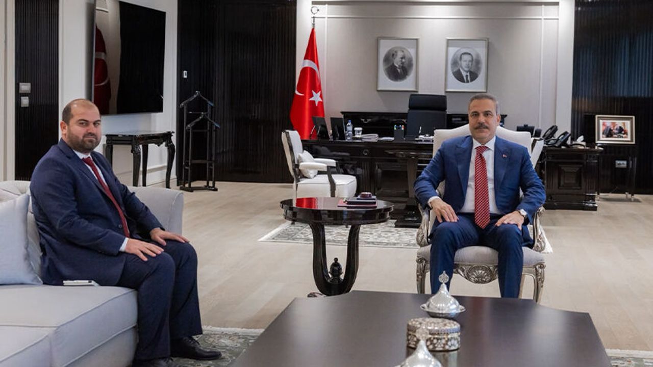 Suriye'nin Ankara Büyükelçiliği Maslahatgüzarı, Bakan Fidan ile işbirliğini görüştü