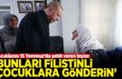 15 Temmuz'da 3 şehid veren Muzaffer Gülşen'den Erdoğan'a: Bu paraları Filistin'e ulaştır