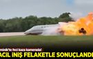 Dominik Cumhuriyeti'nde motoru arızalanan jet havalimanı yakınına düştü