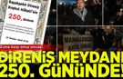 Başakşehir'de Direniş Meydanı 250. Gününde...