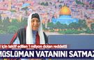 Filistinli Ayşe Masluhi  evi için 1 milyon dolarlık teklifi reddetti: Müslüman vatanını satmaz