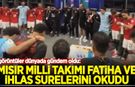 Dünya Kupası'nda ilki yaşayan Mısır, soyunma odasında İhlas ve Fatiha surelerini okudu