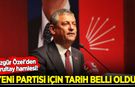 Özgür Özel'den kurultay hamlesi! Yeni partisi için tarih belli oldu