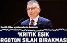AK Partili Güler açıklamalarda bulundu: 'Kritik eşik örgütün silah bırakması'