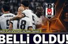 Beşiktaş'ın UEFA Avrupa Ligi'ndeki rakipleri belli oldu