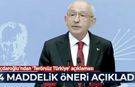 Kılıçdaroğlu'ndan 'Terörsüz Türkiye' sürecine yönelik 4 öneri