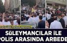 Ümraniye’de Süleymancılara ait adrese operasyon: Polisle grup arasında arbede