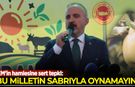 DEM'in hamlesine sert tepki: Bu milletin sabrıyla oynamayın