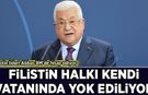 Filistin Devlet Başkanı Mahmud Abbas BM'ye hitap etti!