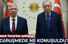 Erdoğan ile Mansur Yavaş ne konuştu? Mansur Yavaş'tan açıklama