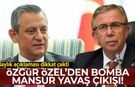 Özgür Özel’den Mansur Yavaş çıkışı!