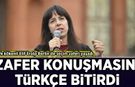 Türk kökenli Elif Eralp Berlin'de seçim zaferi yaşadı: Zafer konuşmasını Türkçe bitirdi