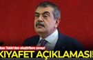 Bakan Tekin'den eleştirilere cevap! Kıyafet açıklaması!