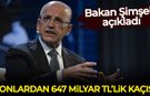 Bakan Şimşek açıkladı: Fonlardan 647 milyar TL'lik kaçış!