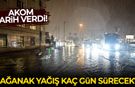 AKOM İstanbul için tarih verdi: Sağanak yağış kaç gün sürecek?