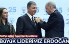 İzmir resmen AK Parti'de: Cemil Tugay'ın rozetini Erdoğan taktı