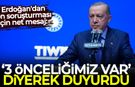 Erdoğan'dan fon soruşturması için net mesaj: "3 önceliğimiz var" diyerek duyurdu