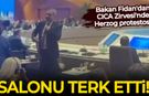 Bakan Fidan'dan CICA Zirvesi'nde Herzog protestosu: Salonu terk etti