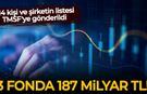 Fon soruşturmasında 187 milyar liralık kazanç mercek altında:  214 kişi ve şirketin listesi TMSF'ye gönderildi