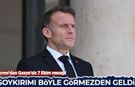 Macron'dan Gazze'siz 7 Ekim mesajı: Soykırımı böyle görmezden geldi!