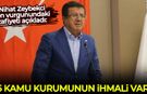 Nihat Zeybekci fon vurgunundaki zafiyeti açıkladı: 6 kamu kurumunun ihmali var