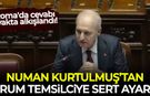 Numan Kurtulmuş'tan Roma'da Rum temsilciye sert ayar!