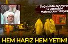 Sağanakta can veren 14 yaşındaki Mahmut'un hikayesi: Hem hafız hem yetim!