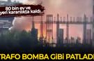 Diyarbakır’da trafo bomba gibi patladı: 80 bin ev ve iş yeri karanlıkta kaldı