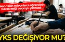 Bakan Tekin açıkladı: YKS değişiyor mu? Sınav sistemi nasıl olacak?
